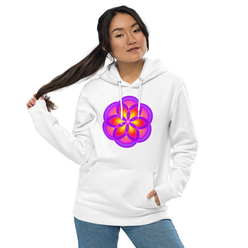 "Soul Star for Universal Peace" Unisex Essential Organic Eco Hoodie