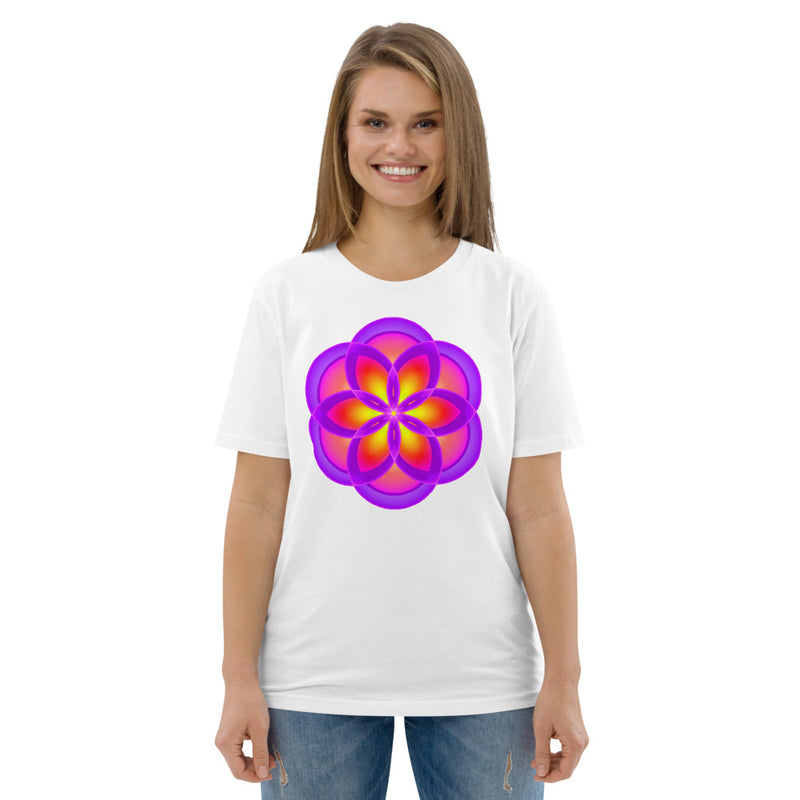"Soul Star for Universal Peace" Unisex Organic Cotton T-Shirt